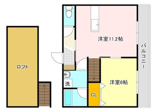 カーサ・シエント上峰の物件間取画像